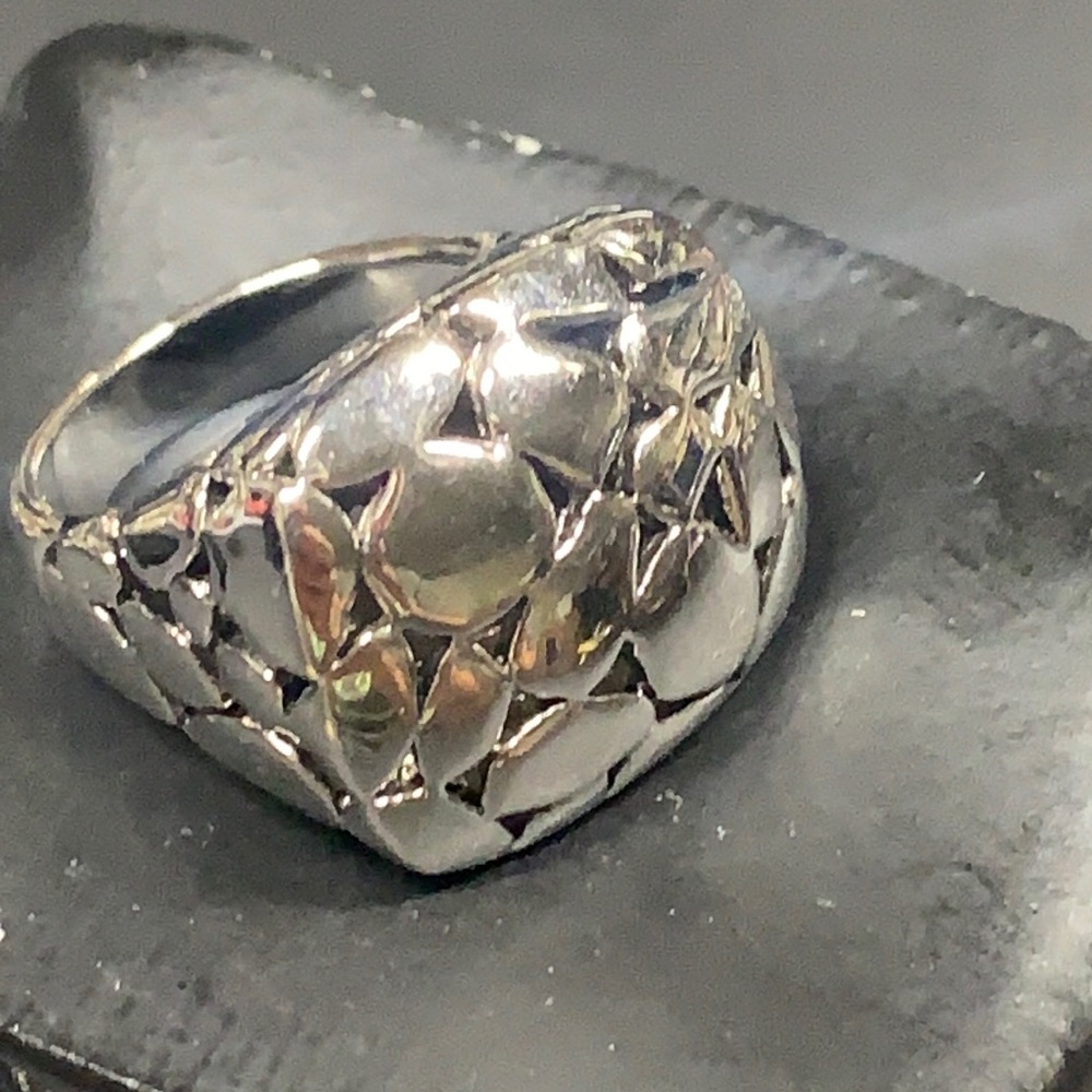 Sterling Silver Designer Ring - image 2